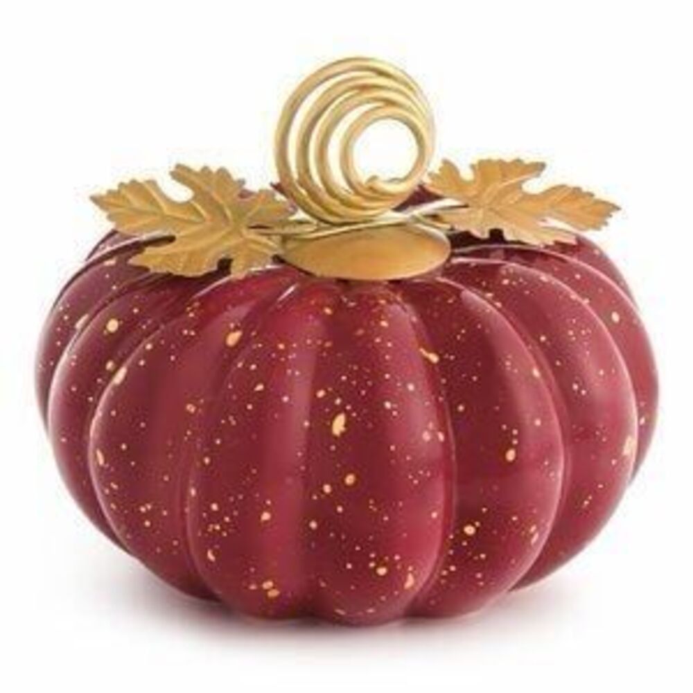 BN Macy’s Charter Club Harvest Decorative ceramic Pumpkin